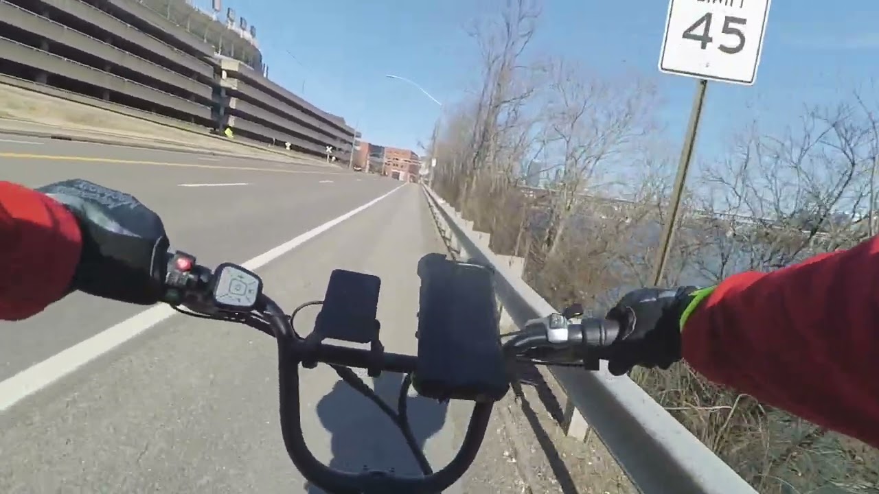 E-bike ride on Third Creek and Neyland Greenways, 2026.01.21