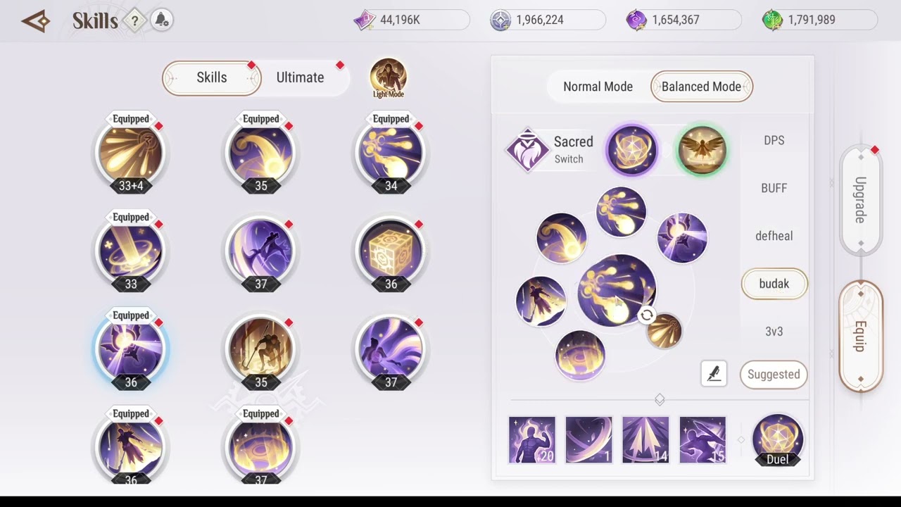 Revelation Mobile - Occultist skill build