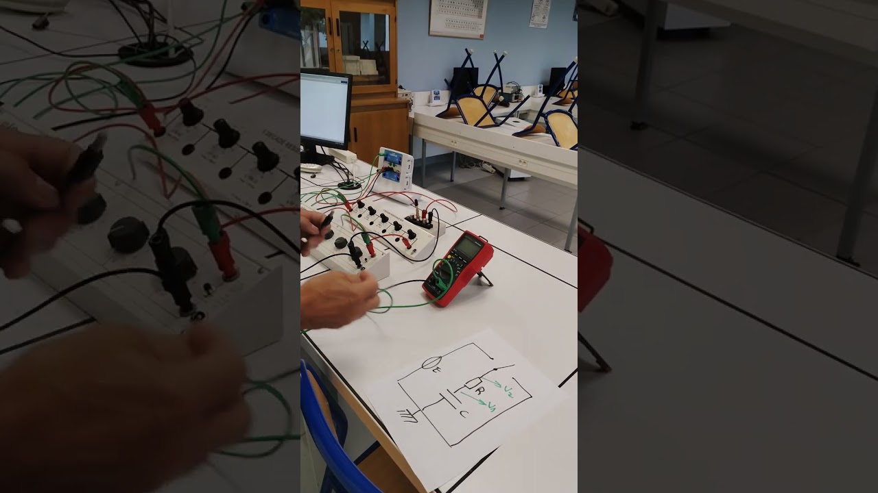 ECE spécialité physique Terminale circuit RC charge