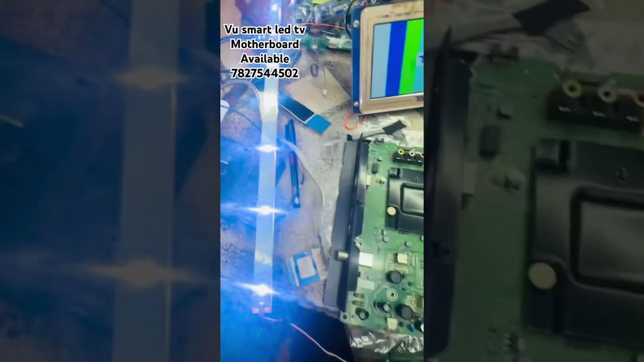Vu 43 Led tv smart Motherboard #tvspareparts #vutv #vu #viralshort #repair #toshiba #naseemelectron