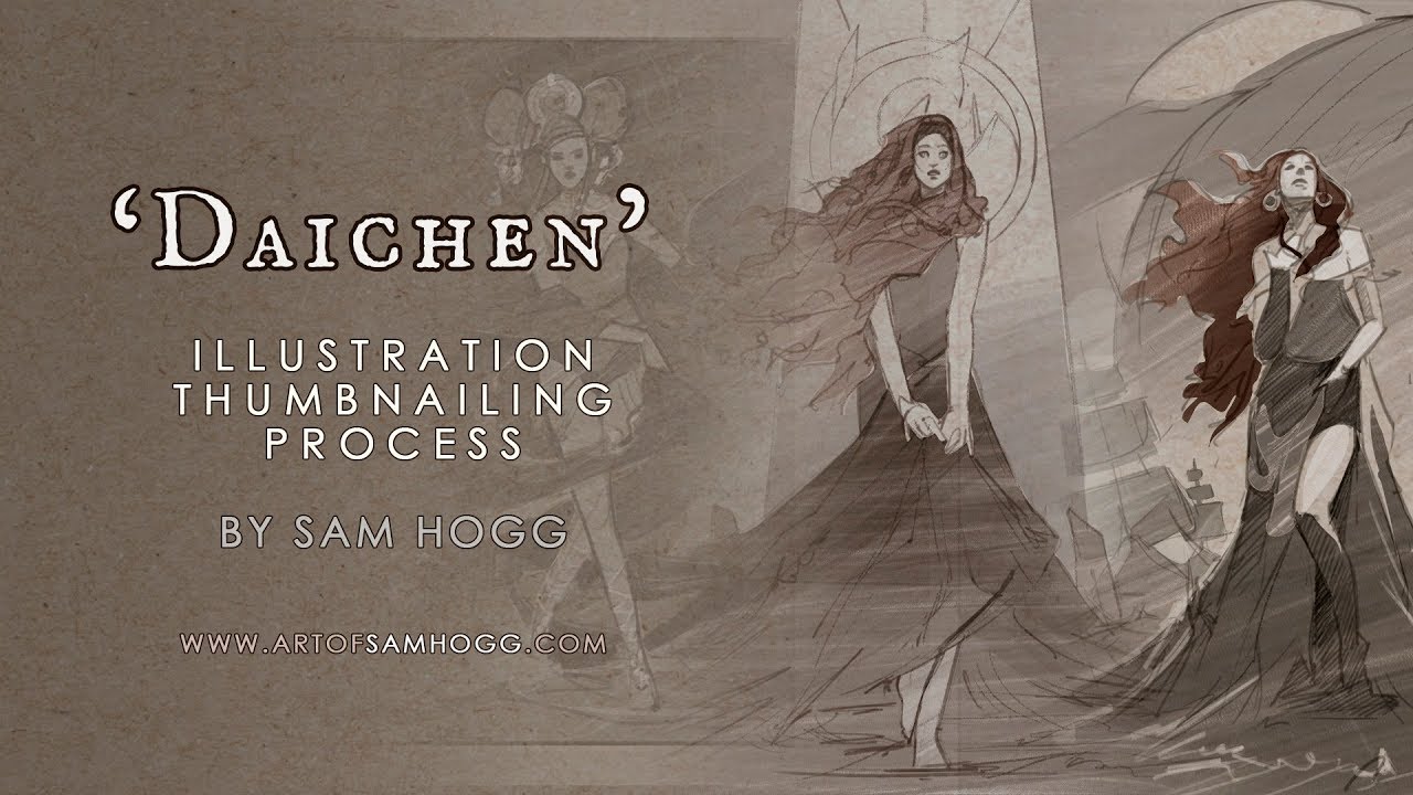 'Daichen'- Illustration thumbnail Timelapse