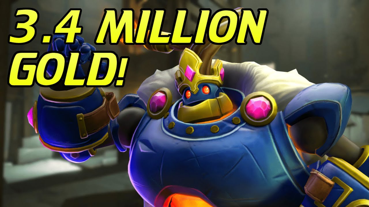 I spent 3.4 MILLION GOLD on Bomb King in Paladins!