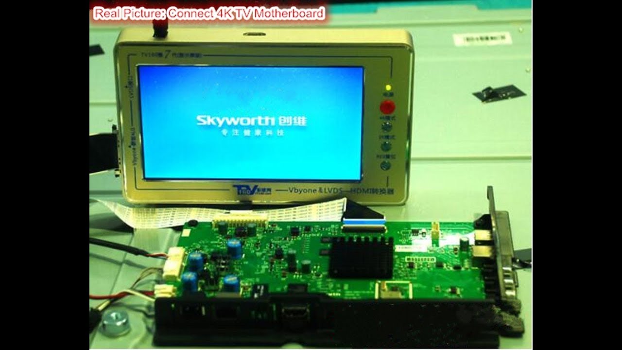 Good Mainboard Tester Tools 7 Inch LCD Display Vbyone LVDS to HDMI Converter