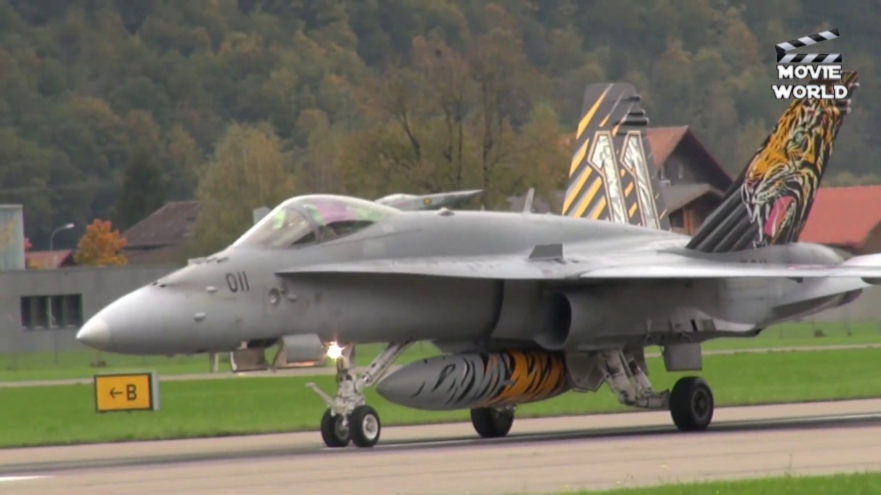 Fliegerschiessen Axalp 2018 (F/A 18 HORNET)