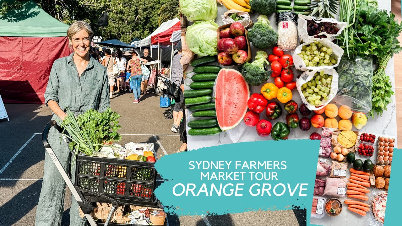 🍎🥕Orange Grove Sydney Farmers Market - Sydney's Inner West - Cheap Organic Food Market For Families