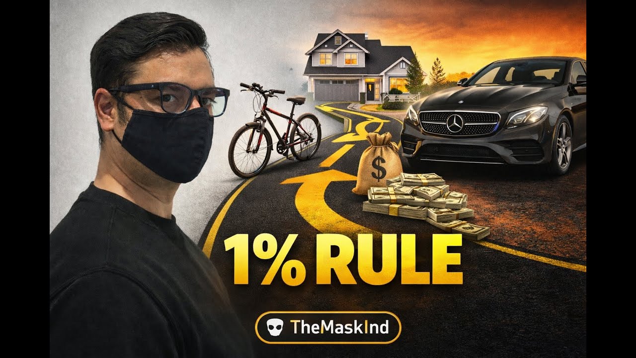 “Middle Class Kab Amir Banta Hai? | 1% Rule Explained”