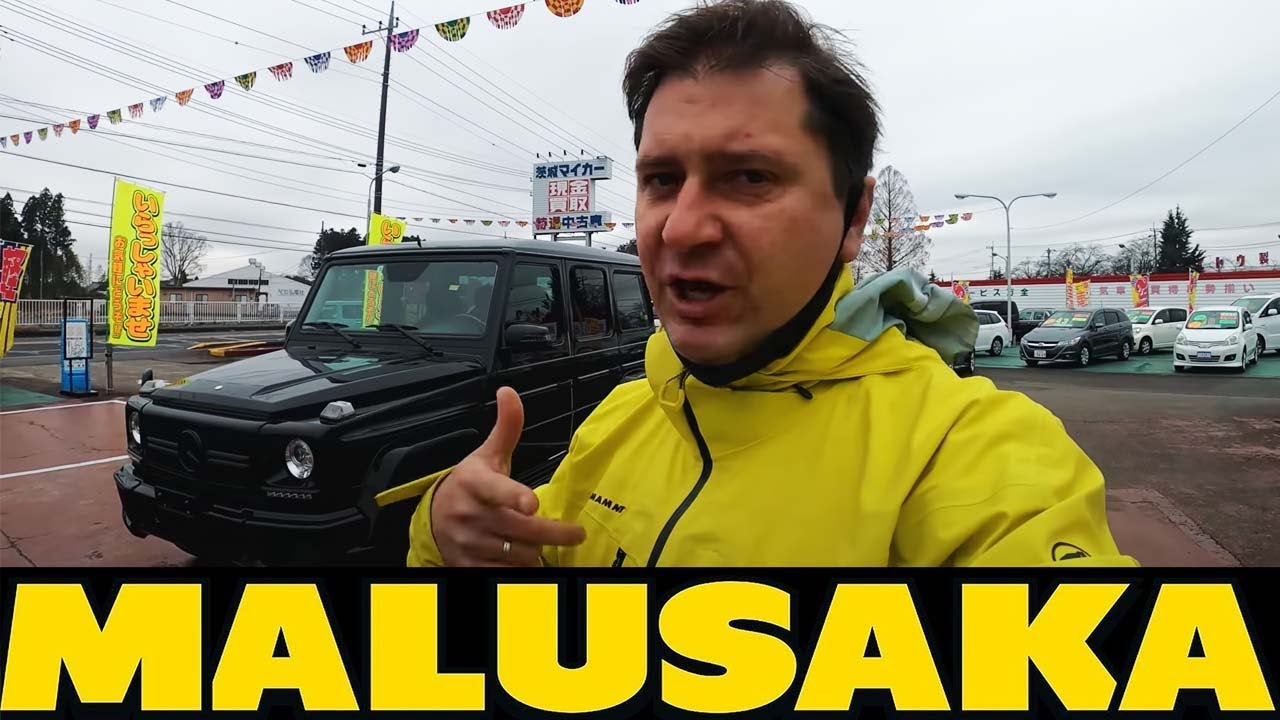Mercedes g55 AMG i japoński komis - oprowadzenie. Samochody z Japonii