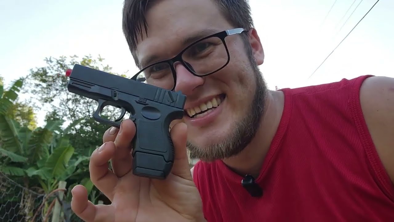 Testei a pistola de 50 reais da shopee! Me lasquei! kkk