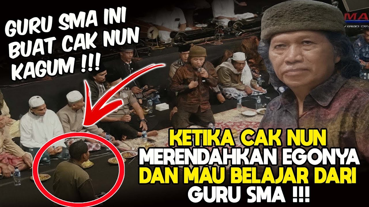 CAK NUN TERSADAR ! PENJELASAN GURU SMA INI TENTANG MAKNA LAGU JAWA BEGITU DALAM UNTUK INDONESIA !