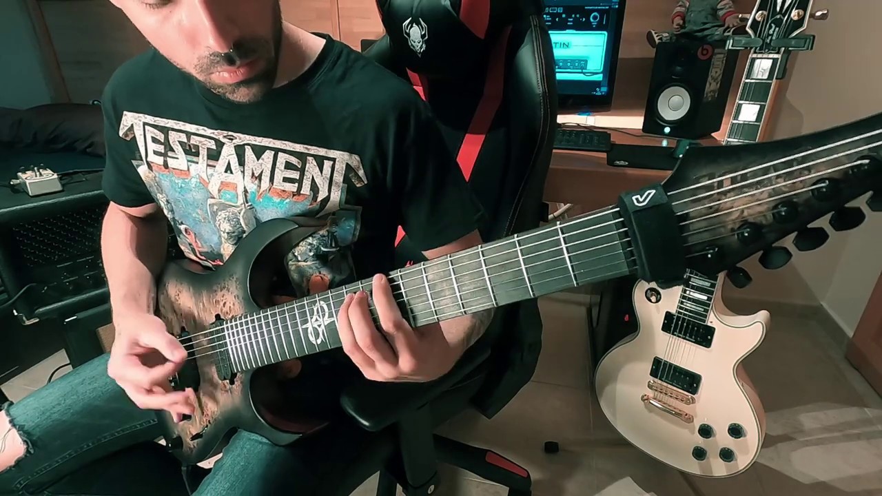 Amon Amarth - Death in Fire (Guitar cover)