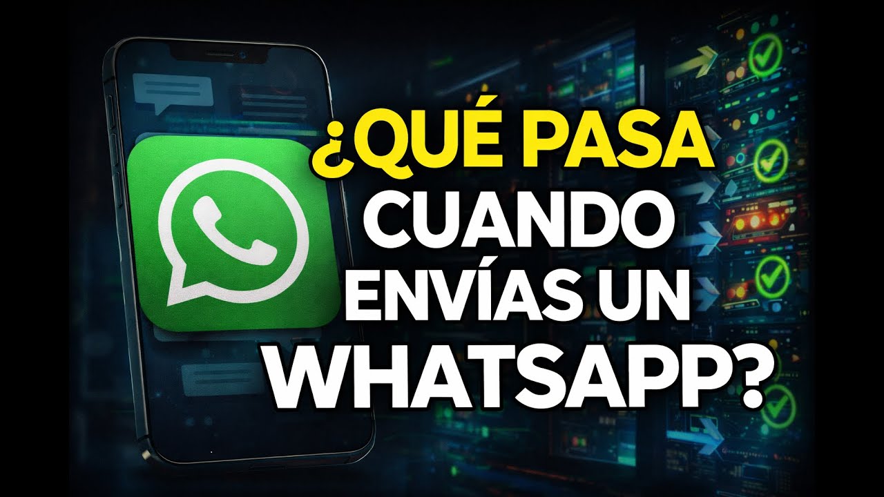 👉 ¿Qué pasa realmente cuando envías un WhatsApp? 📱