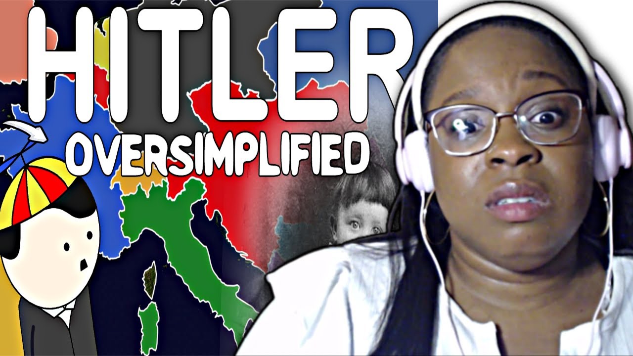 American Reacts To Hitler - OverSimplified (Part 1) | REACTION