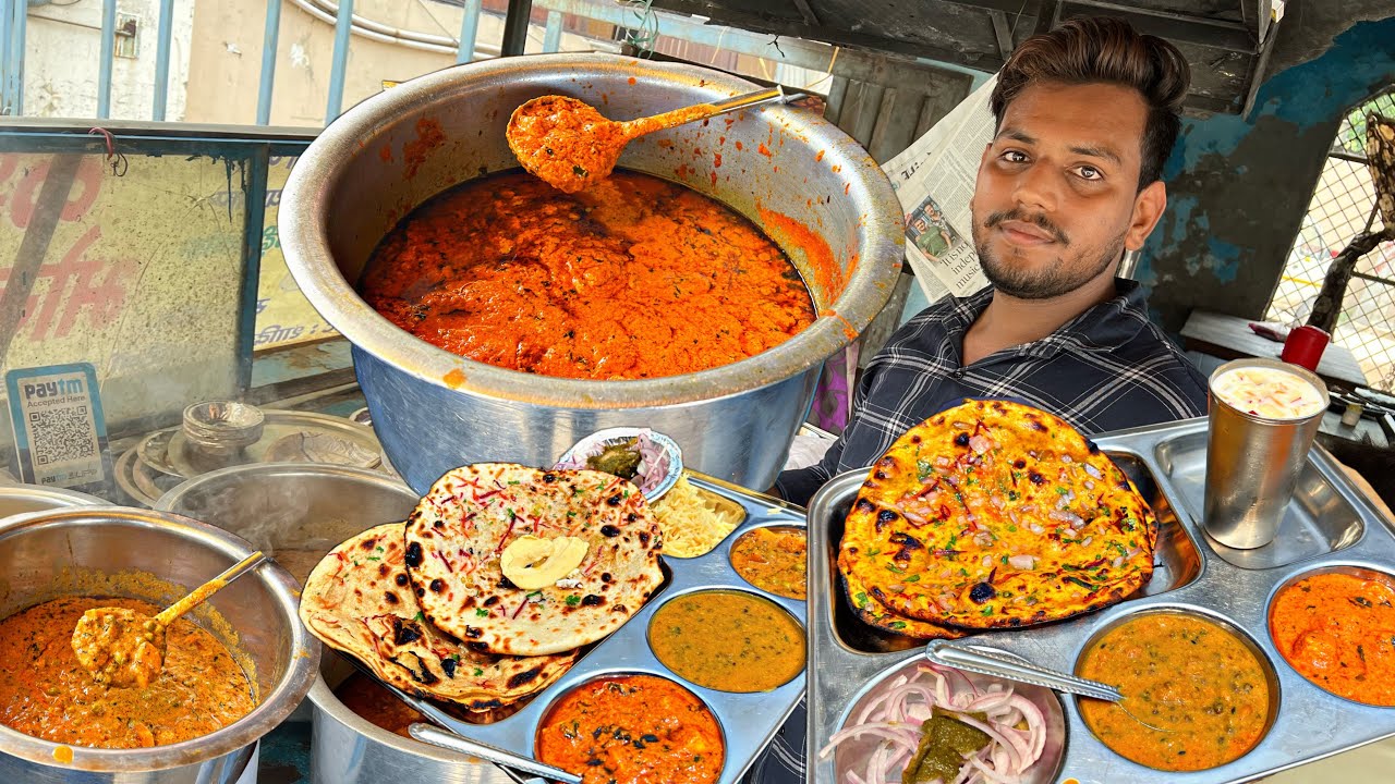 फरीदाबाद के शाही Sabjiyon के बेताज Baadsha  मात्र 70/- थाली street food India