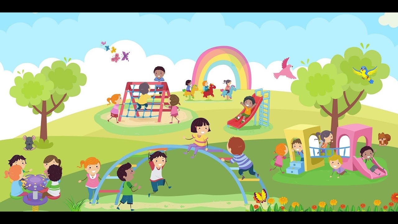 Findest du alle Tiere auf dem Spielplatz? Wimmelbild Video