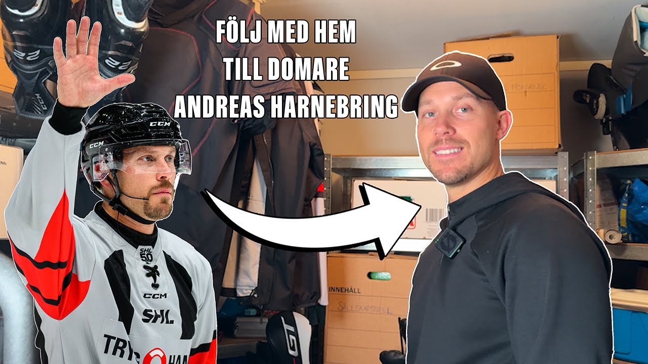 Häng med domare Andreas Harnebring en matchfri dag