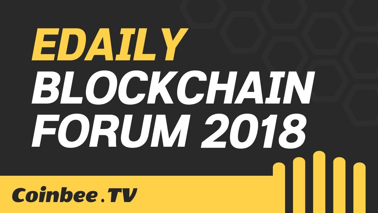 [코인비티비 / BeeCatch]Edaily BlockChain Forum 2018