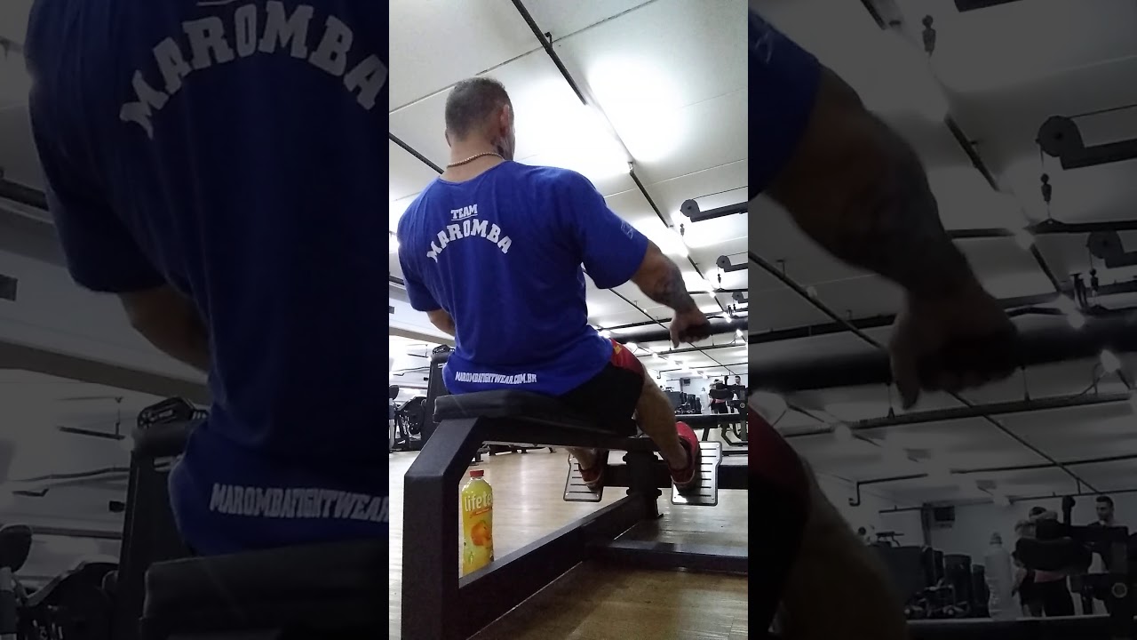 Treino com Bisotto dorsal