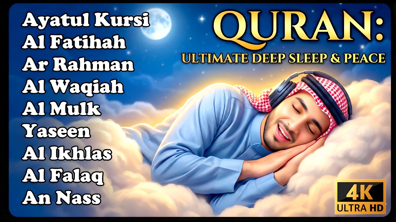 Listen Every Night: 4 Powerful Surahs to Remove Anxiety & Find Rest , Qari Yasser