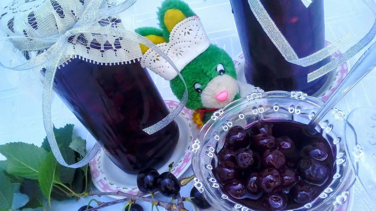 NEKUVANI KOMPOT OD VIŠANJA - NON COOKED CHERRY COMPOTE