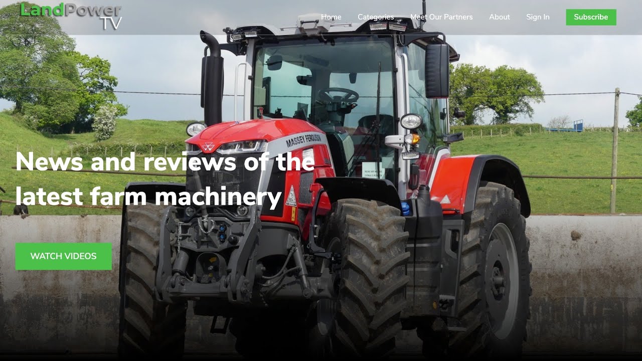 Welcome to LandPowerTV - a brand new farm machinery video streaming service