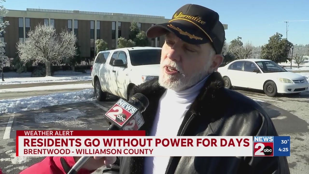 Brentwood residents go without power for days