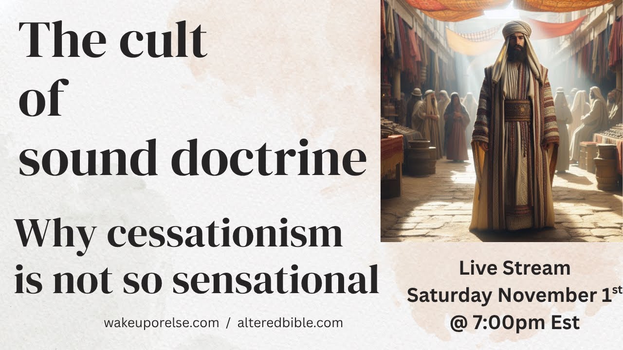 The cult of sound doctrine - Why cessationism is not so sensational