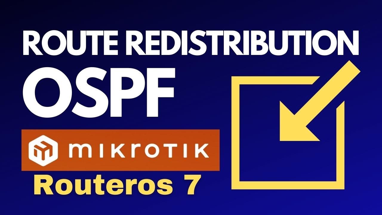 Перераспределение маршрутов OSPF — Mikrotik RouterOS v7