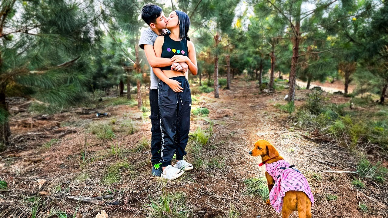 PEGUEI O MINI HATER NO MEIO DO MATO COM ELA