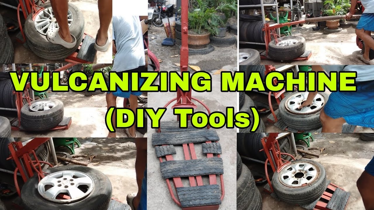 VULCANIZING SHOP (DIY TOOLS) MACHINE #creative #creativity #diy #vulcanizing