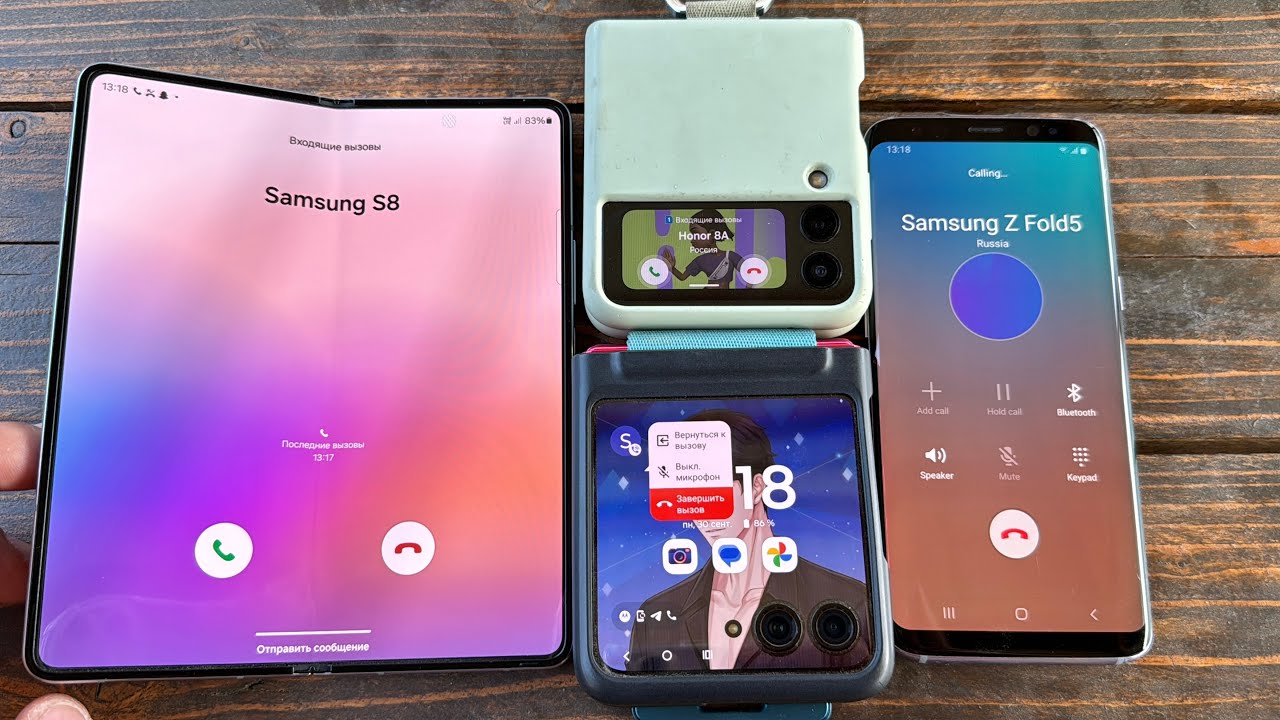 Motorola Razr 40Ultra incoming Call Samsung Z Flip3/S8/ Z Fold5 Android