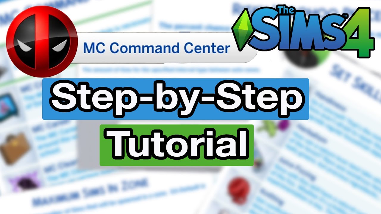 How to Use the MC Command Center Mod in The Sims 4: A Simple Tutorial