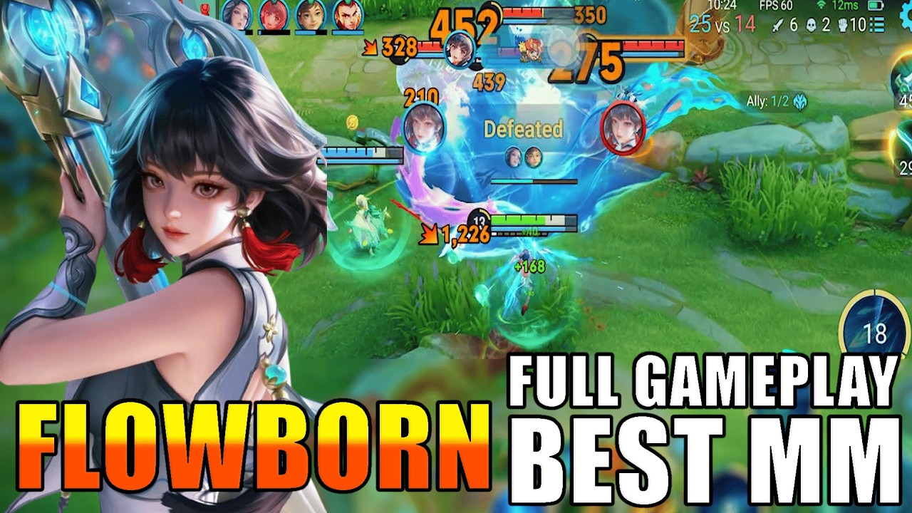 Flowborn &mdash; имба❗Лучший билд и геймплей❗Honor of Kings ❗2026 ❗ HOK ❗