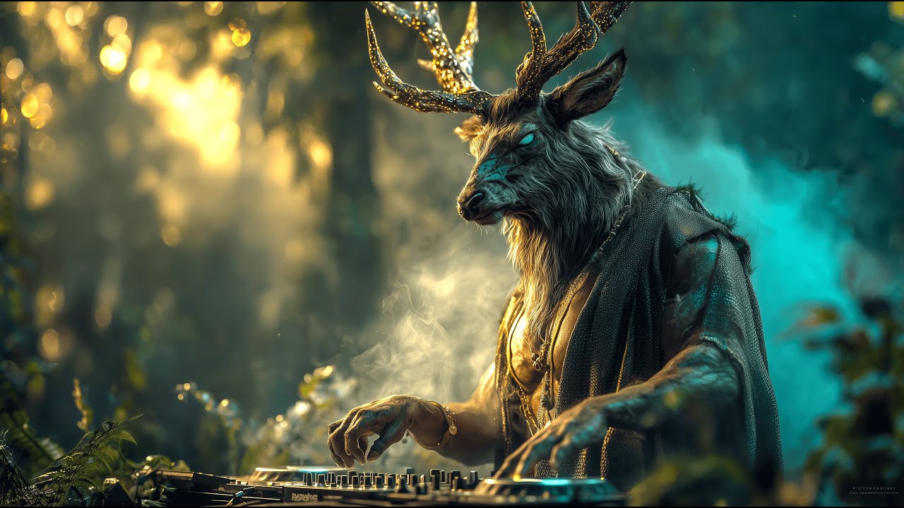 DJ BASS &mdash; Melodic Techno & Progressive House Mix 2025 | Mystic Forest Bass Ritual