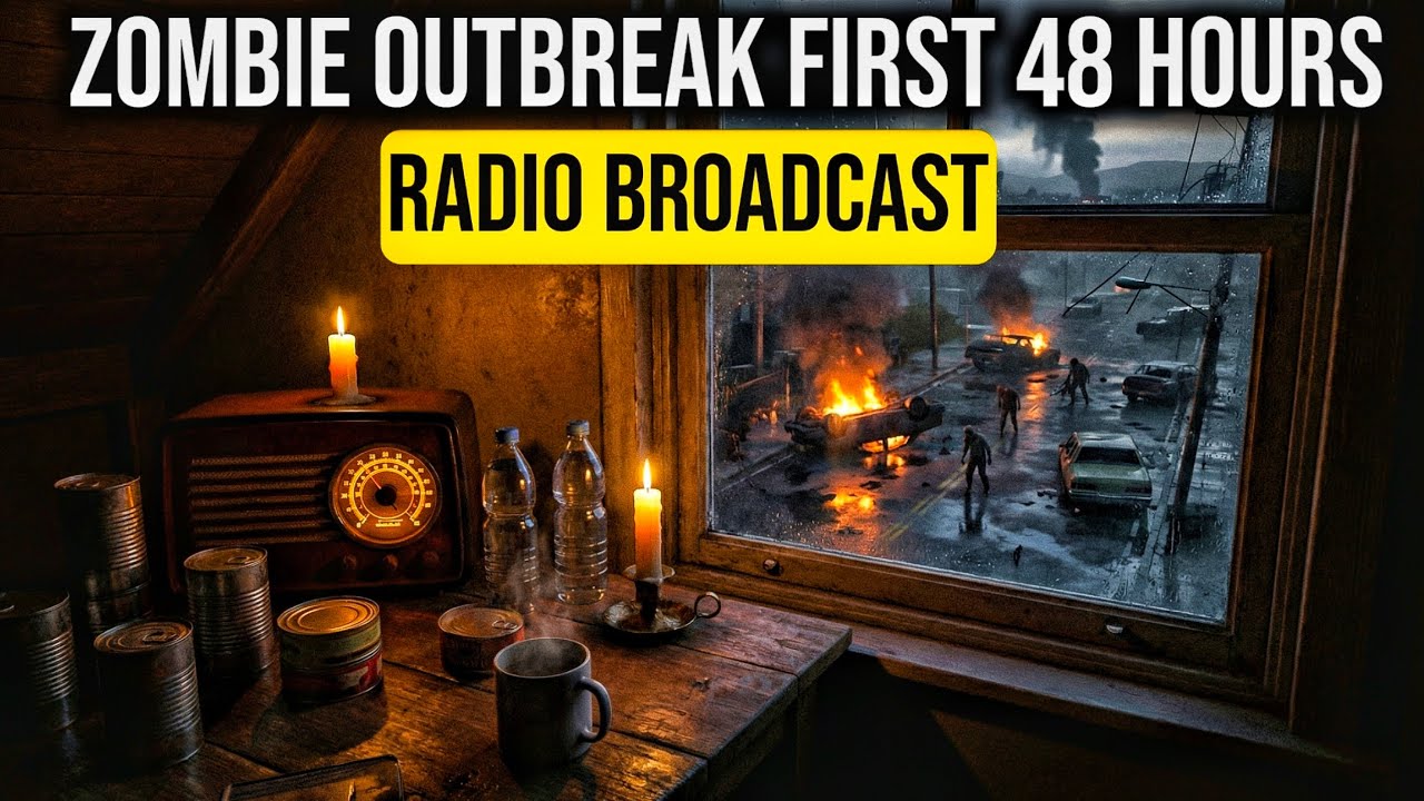 You’re Listening to the Radio During Zombie Apocalypse First 48 Hours The Beginning of outbreak