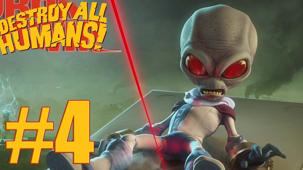 Destroy All Humans! Remake Gameplay Walkthrough Part 4 - No Commentary