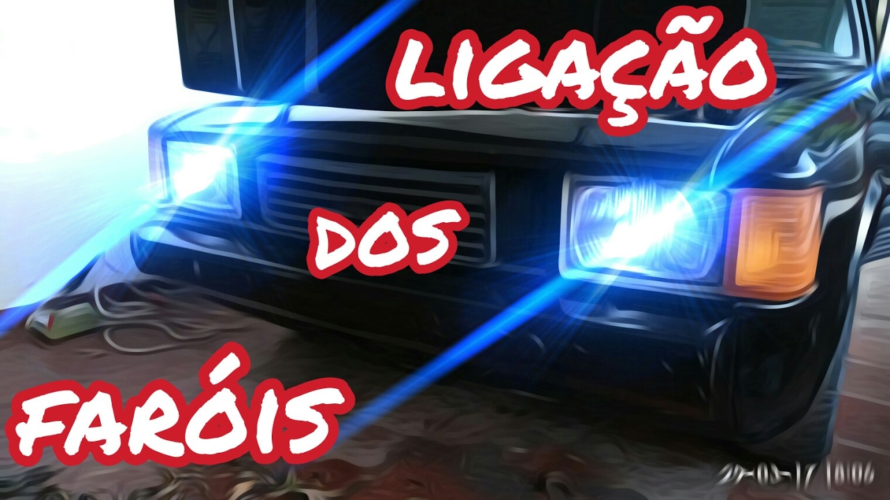 6- LIGAÇÃO DOS FARÓIS | COMO MONTEI NO MEU OPALA