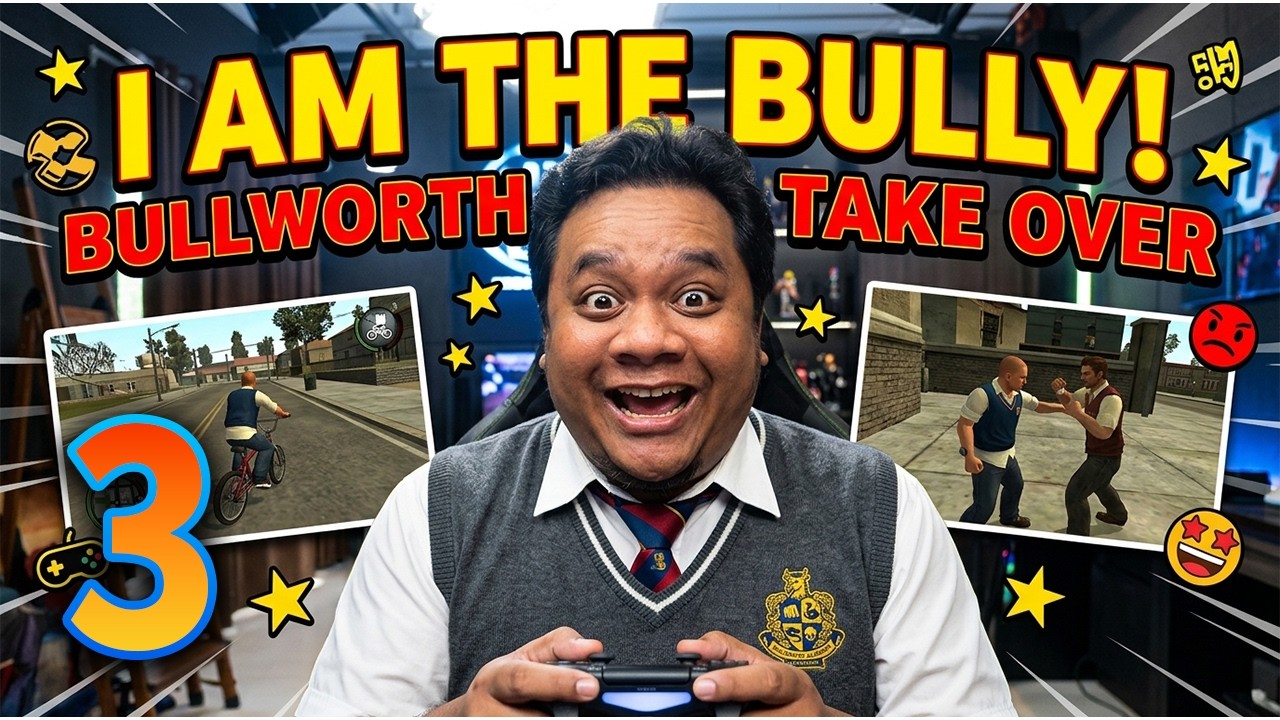 KAMU MUDIK AKU SEKOLAH - BULLY (PS2) RAMADHAN EDITION (Part 3)