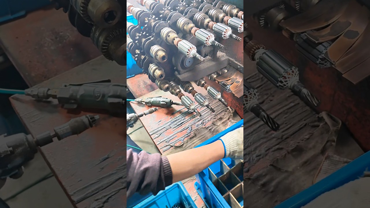 Rotor assembly#motor#power generation#machinery#manufacturing process