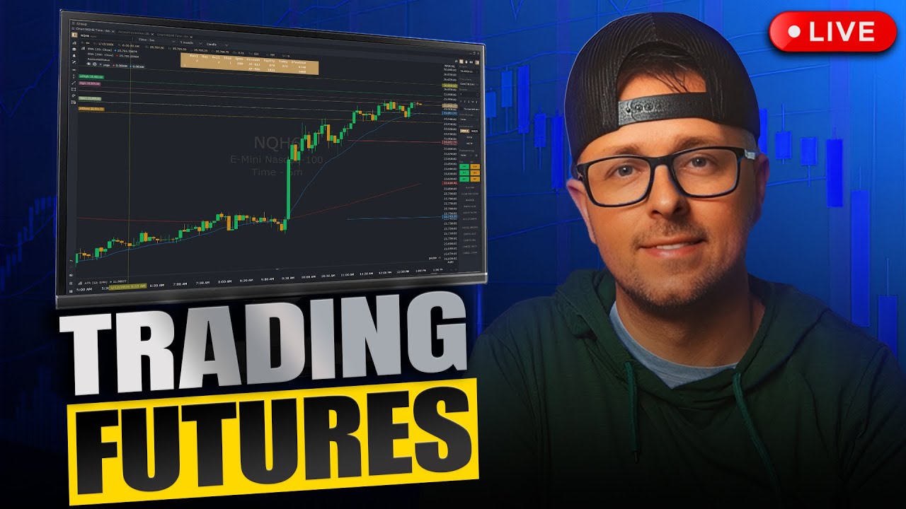 Trading NQ w/ Funded and Evaluation Accounts. + Giveaways