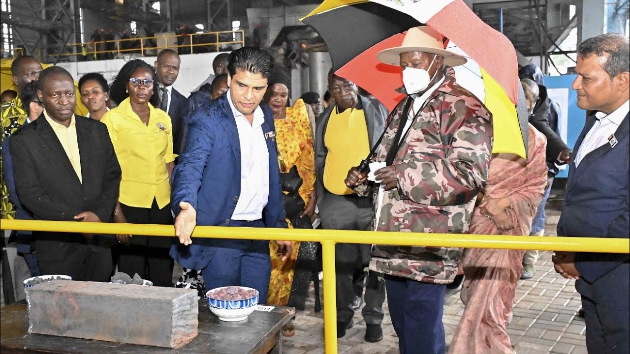 President Museveni commissions Abyssinia Iron and Steel Uganda Ltd in Jinja on January 24, 2025