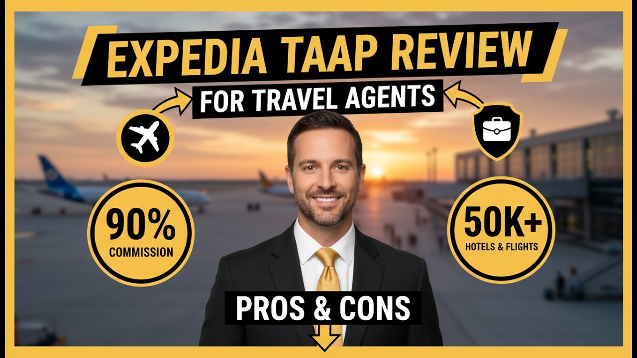 Expedia TAAP Review for Beginner Travel Agents 2026: Commissions, Pros & Cons