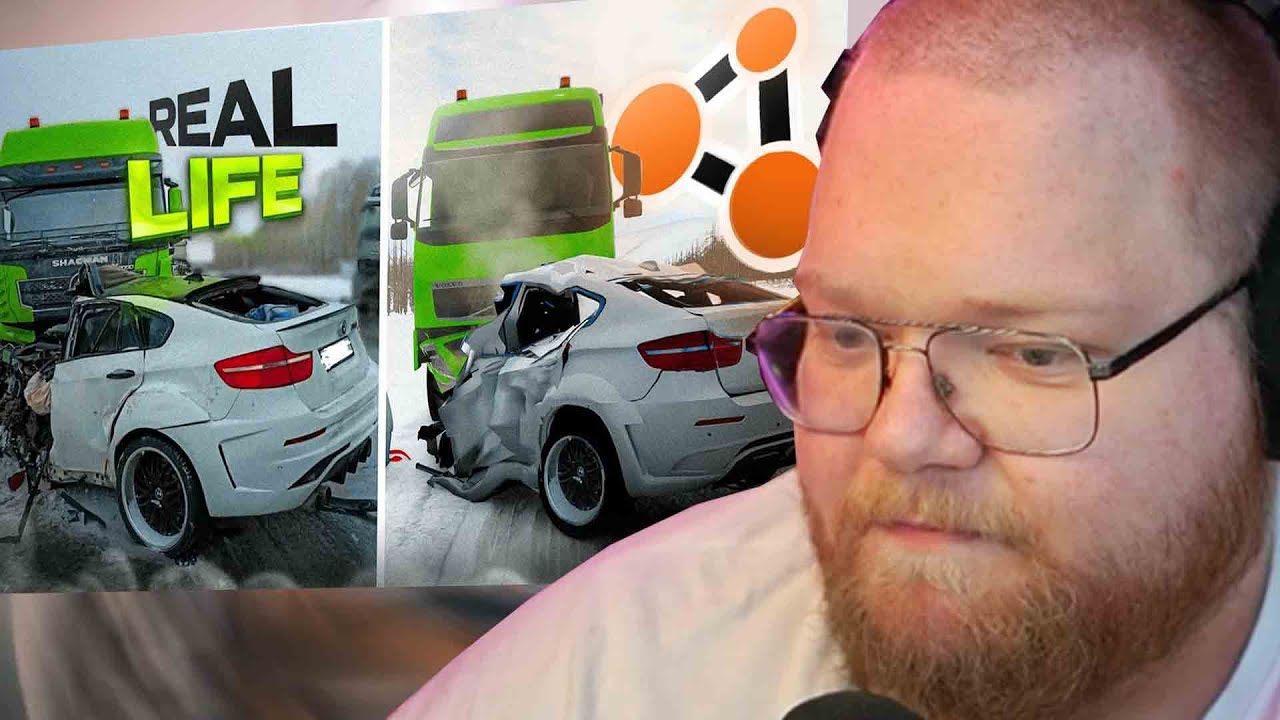 Аварии на реальных событиях в BeamNG.Drive / Реакция Тохи на Hold