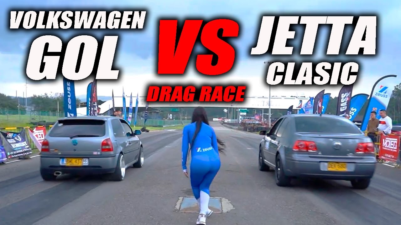 JETTA VS GOL 🔥 Batalla de TITANES Drag Race Fullgass