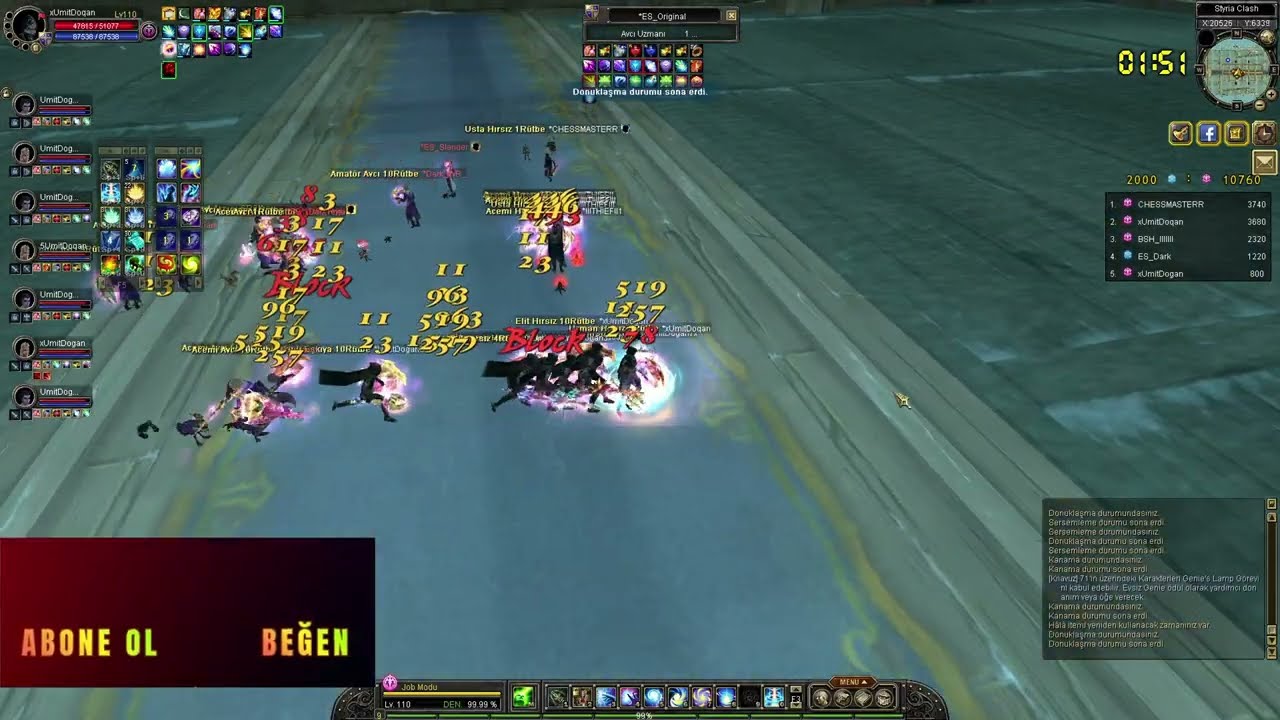 TRSRO Karya Keypres Kullanan Hunterler Styria Clash Etkinliğinde #silkroad #silkroadonline #trsro