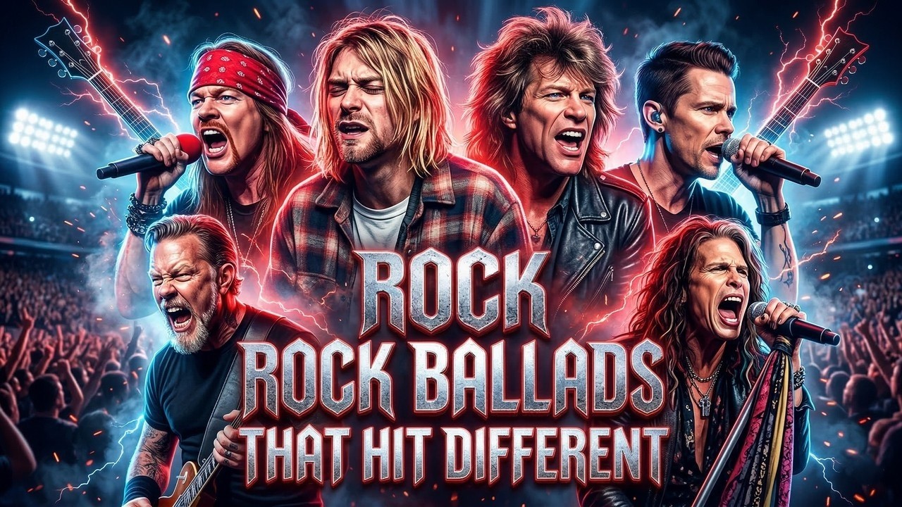 Best Rock Ballads of All Time 🔥 | Emotional Guitar Songs Compilation | BalladVerse