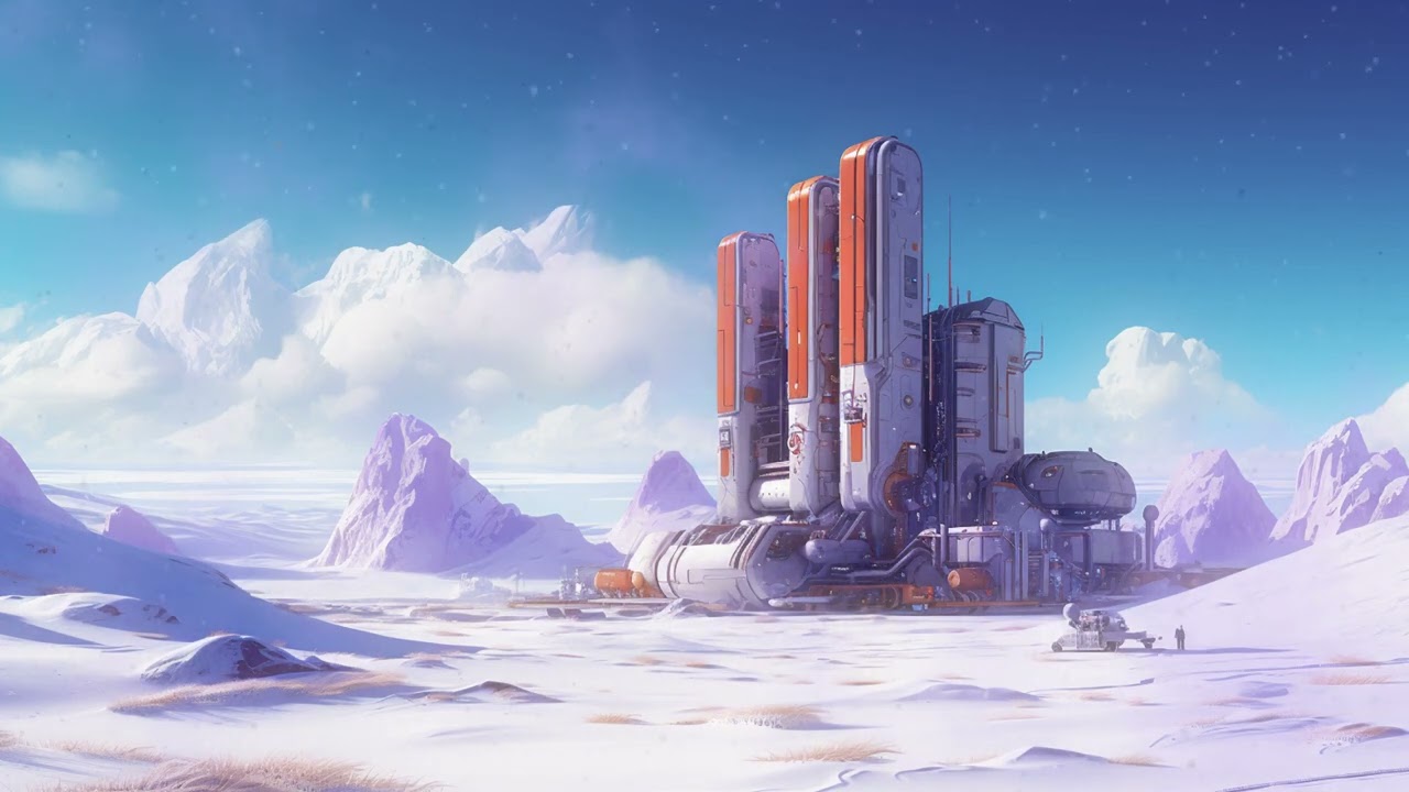 Signals in the Snow | Ambient Journey Through Cold Silence and Distant Worlds