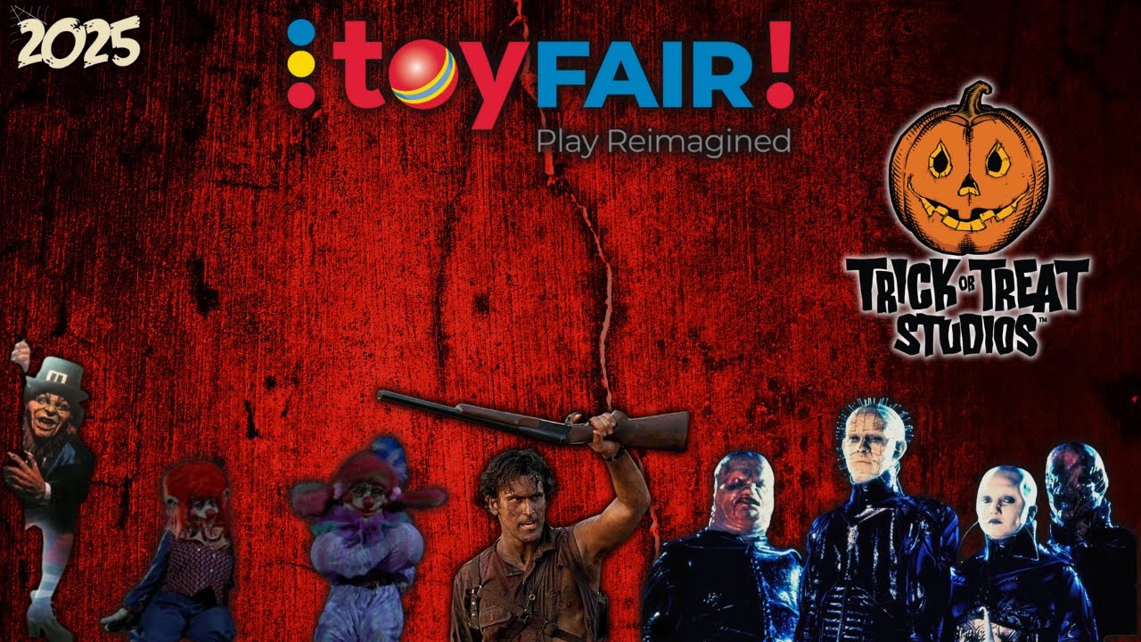 Toy Fair 2025! Trick or Treat Studios Horror Reveals! Hellraiser, Leprechaun, Terrifier, and more!