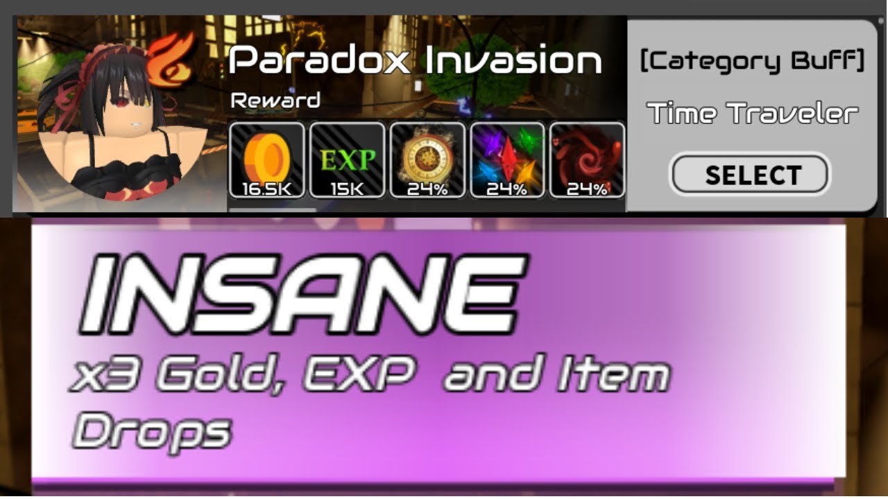 Paradox Invasion - Anime World Tower Defense [Insane]