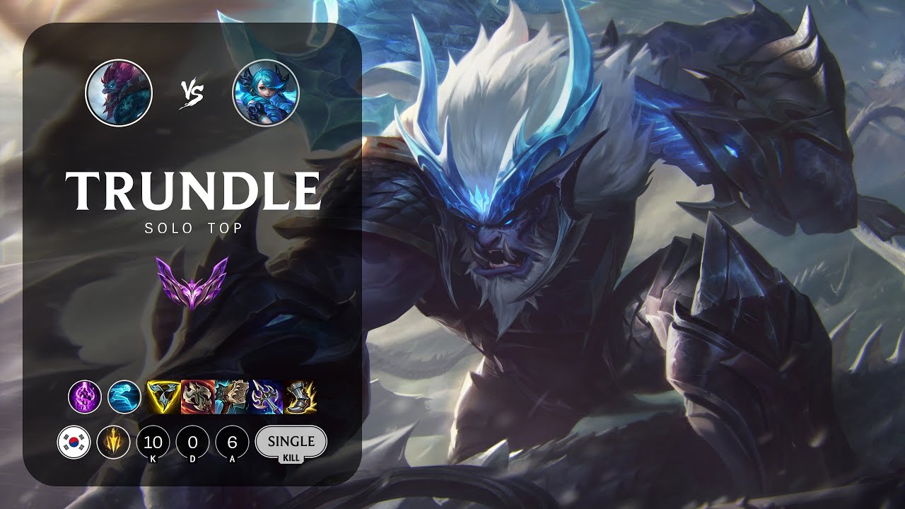 Trundle Top vs Gwen - KR Master Patch 13.23