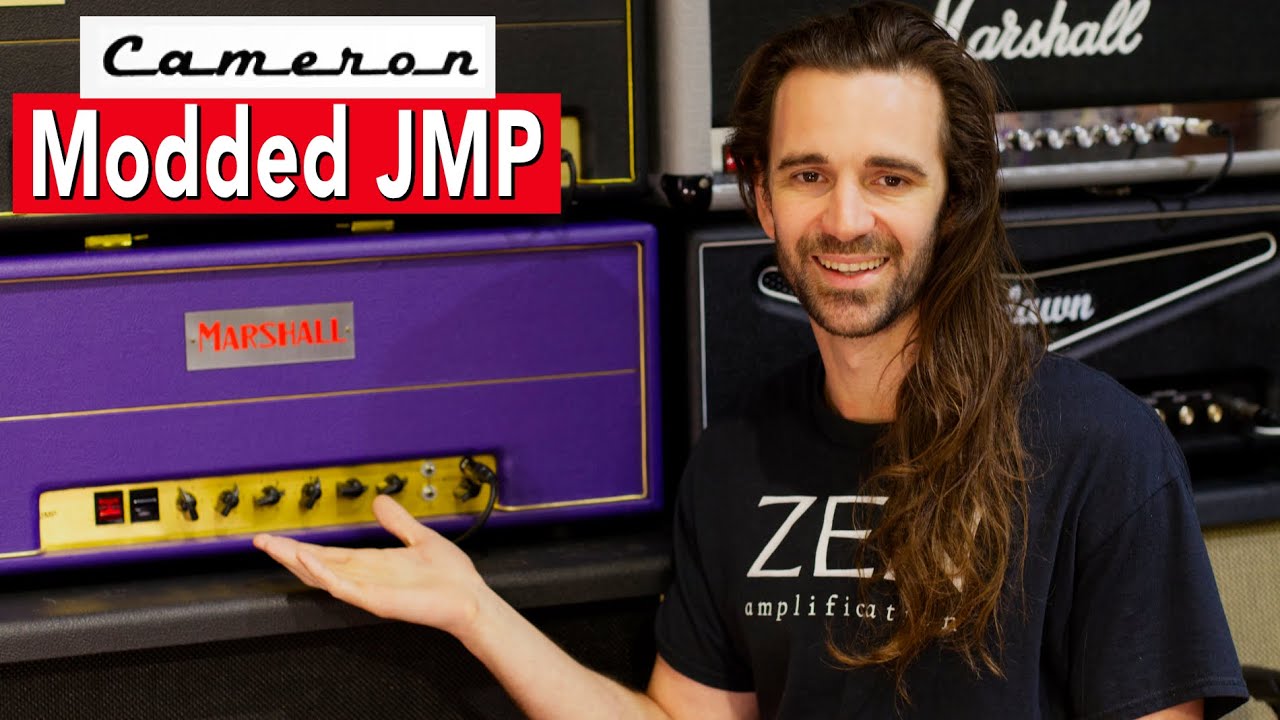 Cameron modded Marshall JMP ⚡️ ZEN Amp Vault Ep15 ⚡️ CCV tones
